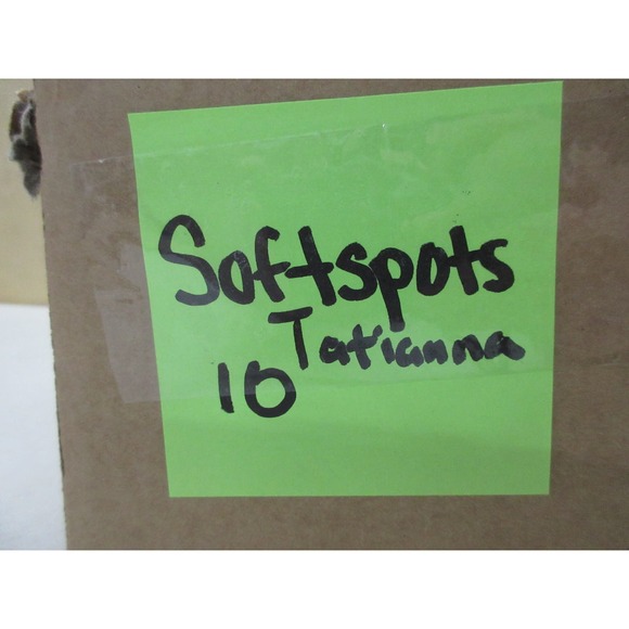 NWT Softspots Women's Tatianna White Sandals Size 10 - Picture 5 of 5